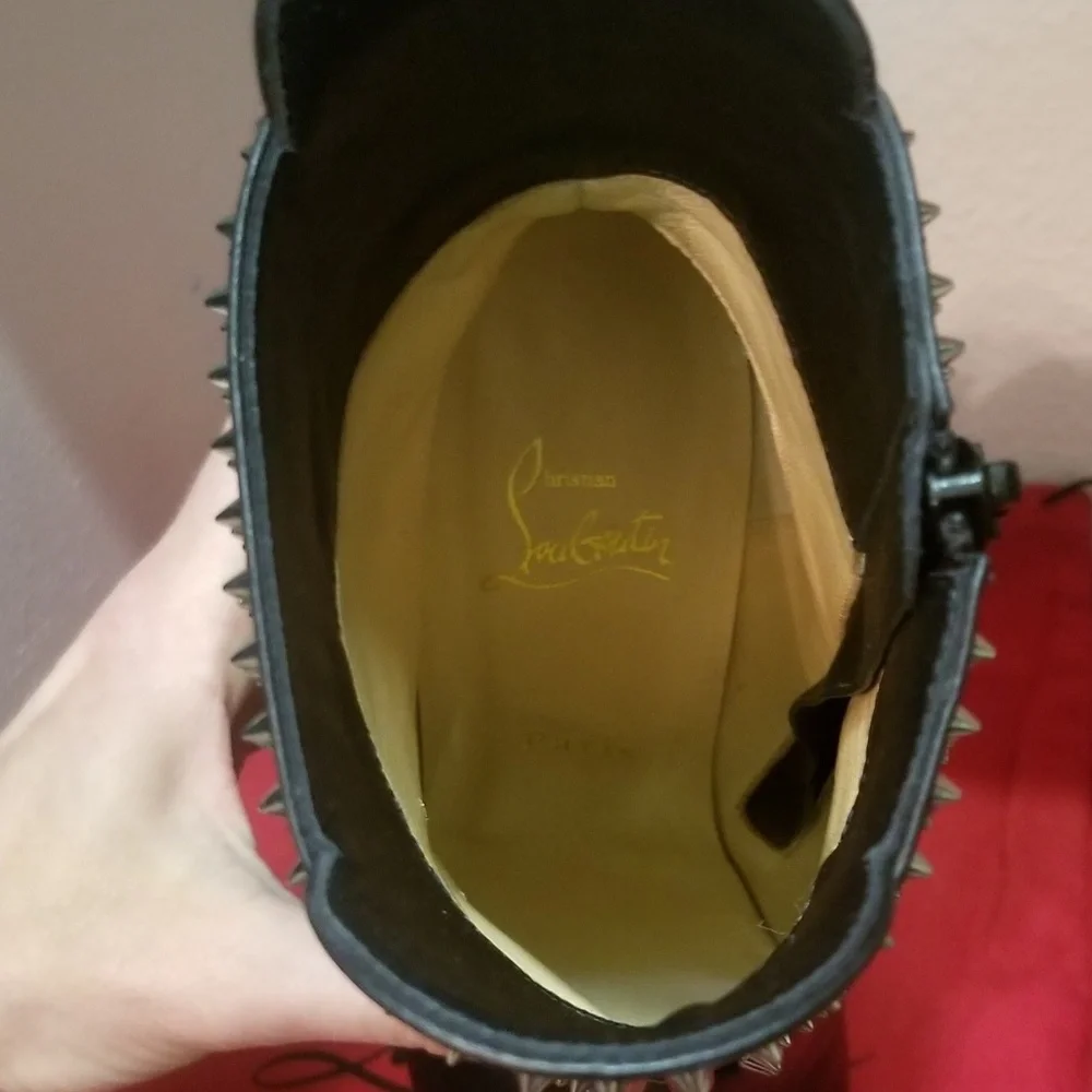 Christian Louboutin Spike Booties